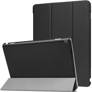 TABLETCOVERS.DK Huawei MediaPad M3 Lite 10 Cover - Tri-Fold Læder Etui Sort