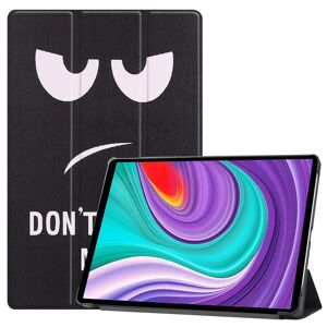 TABLETCOVERS.DK Lenovo Pad Pro Tri-Fold Læder Cover - Don't Touch Me