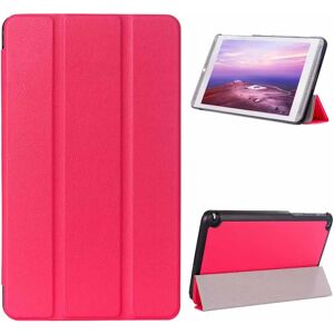 TABLETCOVERS.DK Nvidia Shield Tablet K1 Tri-fold Læder Etui m. Ståfunktion Pink