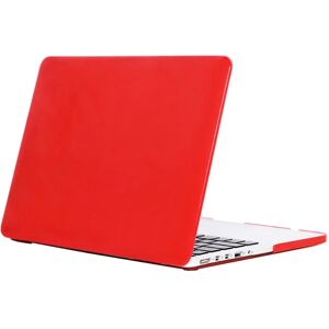 TABLETCOVERS.DK MacBook Air 13 (2020) - Hard Case Cover - Rød / Gennemsigtig