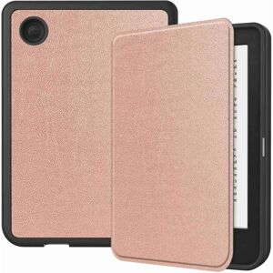 TABLETCOVERS.DK Kobo Clara 2E Læder Flip Cover - Rose Gold