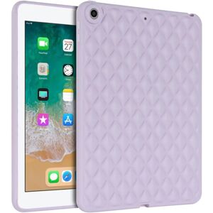 TABLETCOVERS.DK iPad 9.7 (2018-2017) / iPad Air 2 Fleksibelt Plastik Cover - Rhombe Design - Lilla