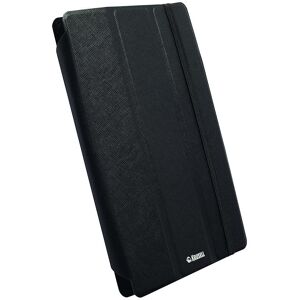 Krusell Universal Tablet Læder Cover Max 22 x 14 cm - Sort