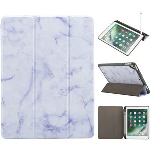 iPad Cover - Sindal Marble Series Total Protection Cover - Thunder Blue