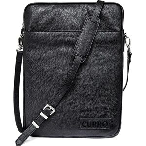 CURRO Real Leather Messenger Bag 14-15