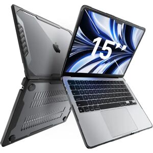 MacBook Air 15 M2/M3 (2023-2024) Supcase Unicorn Beetle Case - Gennemsigtig / Sort