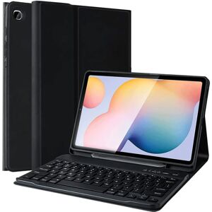 Samsung Galaxy Tab S6 Lite (2020-2024) Tech-Protect Keyboard Cover - Engelsk Layout - Sort