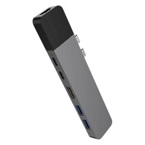 Hyperdrive Net 6-in-2 USB-C Multi Adapter - Grå