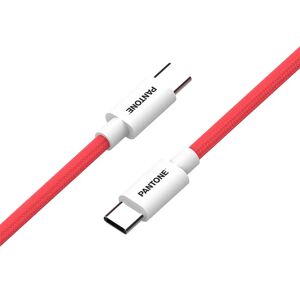 Pantone 60W PD USB-C til USB-C Kabel 1.5m - Pink