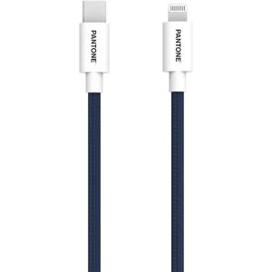 Pantone 15W MFI USB-C til Lightning Kabel 1.5m - Navy