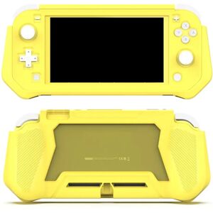 TABLETCOVERS.DK Nintendo Switch Lite 360° Plastik Cover m. Indbygget Skærmbeskyttelse - Gul