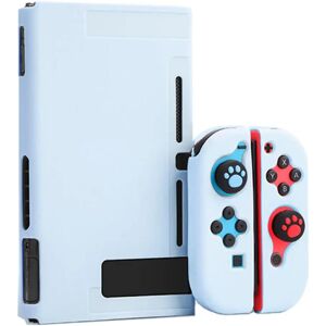 TABLETCOVERS.DK Nintendo Switch / OLED Silikone Cover Sæt - Blå