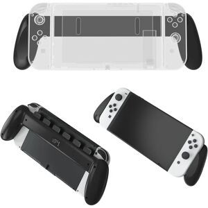 TABLETCOVERS.DK Joypad Controller m. Håndtag til Nintendo Switch OLED - Sort