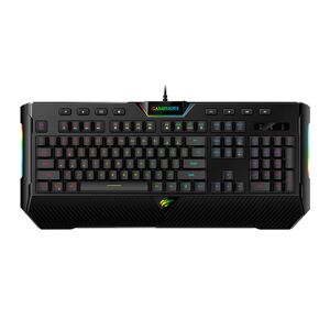 Havit Gaming Keyboard m. RGB - Semi Mekanisk - Sort