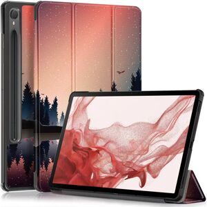 TABLETCOVERS.DK Samsung Tab S9 Tri-Fold Kunstlæder Cover - Aftensol