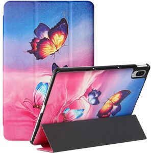 TABLETCOVERS.DK Lenovo Pad Pro / Tab P11 Pro Tri-Fold Læder Cover - Farverige Sommerfugle