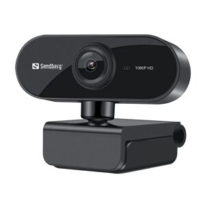 Sandberg USB Webcam Flex 1080p 30fps m. Mikrofon - Sort