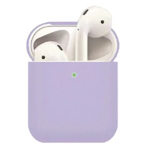 TABLETCOVERS.DK Apple AirPods (1. & 2. gen.) Ultra Tyndt Silikone Cover - Lilla