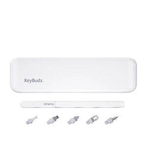 KeyBudz AirCare 2.0 Rengøringssæt til AirPods & iPhone - Hvid
