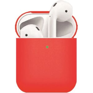 TABLETCOVERS.DK Apple AirPods (1. & 2. gen.) Ultra Tyndt Silikone Cover - Rød