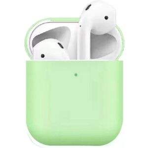 TABLETCOVERS.DK Apple AirPods (1. & 2. gen.) Ultra Tyndt Silikone Cover - Grøn