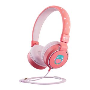 Planet Buddies On-Ear Børne Hovedtelefoner m. Jack-Stik - Pink / Ugle