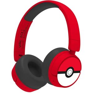 Trådløst Børne Headset On-Ear 85-95dB - Pokemon - Rød / Hvid