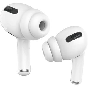 TABLETCOVERS.DK AirPods Pro (1 & 2 gen.) Silikone Ørepropper Størrelse S - 2 Par - Hvid