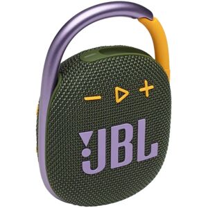 JBL CLIP 4 Trådløs Bluetooth Højtaler m. Karabinhage - Grøn