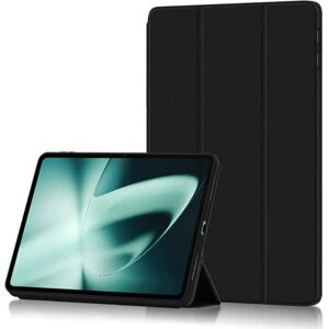 TABLETCOVERS.DK OnePlus Pad / Oppo Pad 2 Tri-Fold Læder Cover - Sort