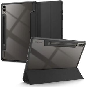 Samsung Galaxy Tab S9+ (Plus) Spigen Ultra Hybrid Pro Cover - Gennemsigtig / Sort