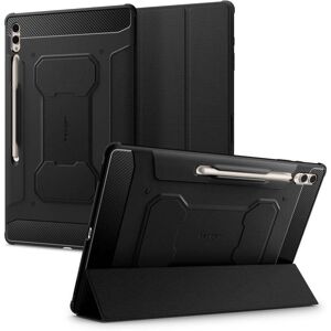 Samsung Galaxy Tab S9 Ultra / S8 Ultra Spigen Rugged Armor Pro Cover m. S-Pen Holder - Sort