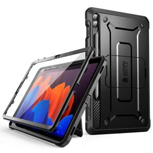 Samsung Galaxy Tab S9 FE+ (Plus) Håndværker Cover - Supcase Beetle Unicorn Pro Cover m. Beskyttelsesfilm - Sort