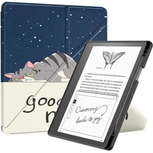 TABLETCOVERS.DK Amazon Kindle Scribe 11th Generation (2022) Origami Læder Cover m. Pen Holder - Kat