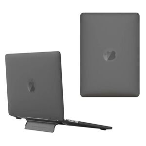 TABLETCOVERS.DK Macbook Pro 13 (2016-2022) Plastik Cover m. Kickstand - Mat Frosted Sort