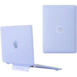 TABLETCOVERS.DK MacBook Air 15 M2/M3 (2023-2024) Plastik Cover m. Kickstand - Mat Frosted Lilla