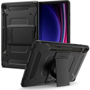 Samsung Galaxy Tab S9 Spigen Tough Armor Pro Cover m. S-Pen Holder & Kickstand - Sort