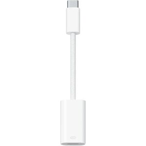 Original Apple USB-C til Lightning Adapter - Hvid (MUQX3ZM/A)