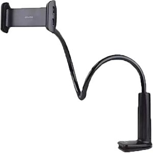 Awei X3 Skrivebords Holder Til Mobil / Tablet - Max Størrelse: 120-200mm - Sort