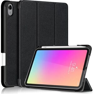 TABLETCOVERS.DK iPad Mini (2021) Tri-fold Flip Cover m. Apple Pencil Holder - Sort