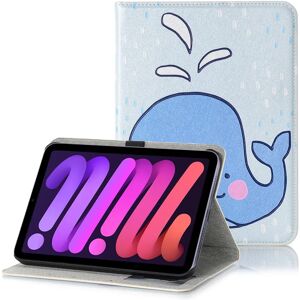 TABLETCOVERS.DK iPad Mini (2021) Cover m. Kortholder & Touch Pen Holder - 