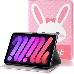 TABLETCOVERS.DK iPad Mini (2021) Cover m. Kortholder & Touch Pen Holder - 