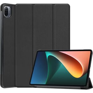 TABLETCOVERS.DK Xiaomi Pad 5 / 5 Pro Tri-fold Flip Cover m. Stylus Holder - Sort