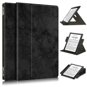 EIDERWOOD PocketBook InkPad Lite Læder Cover m. 360 Graders Ståfunktion & Penholder - Sort