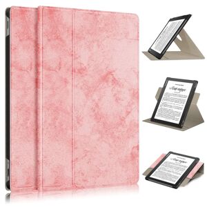 EIDERWOOD PocketBook InkPad Lite Læder Cover m. 360 Graders Ståfunktion & Penholder - Lyserød