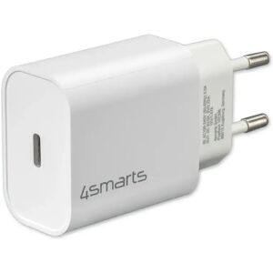 4smarts VoltPlug PD 20W Vægoplader m. USB-C - Hvid