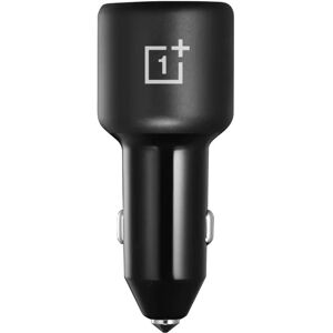 OnePlus Supervooc 80W Bil Oplader - USB-C & USB-A - Sort