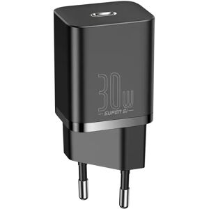 Baseus Compact 30W Vægoplader USB-C Quick Charge - Sort