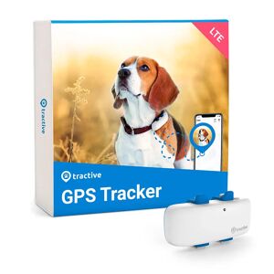 Tractive GPS Dog LTE - GPS Tracker til Hund - Hvid