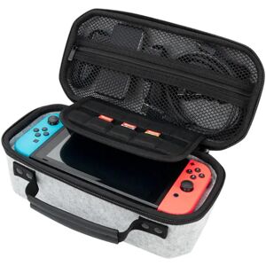 TABLETCOVERS.DK Rejsecase til Nintendo Switch - Grå